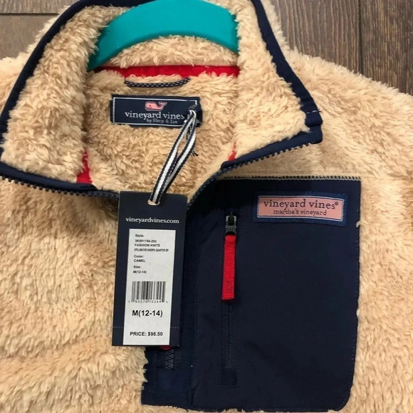 ****NWT**** Vineyard Vines Sherpa sweatshirt - Picture 2 of 6